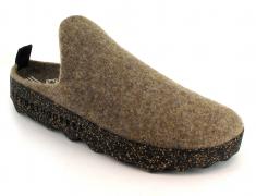 ASPORTUGUESAS Flizclog unisex, colore taupe - hausschuh.co