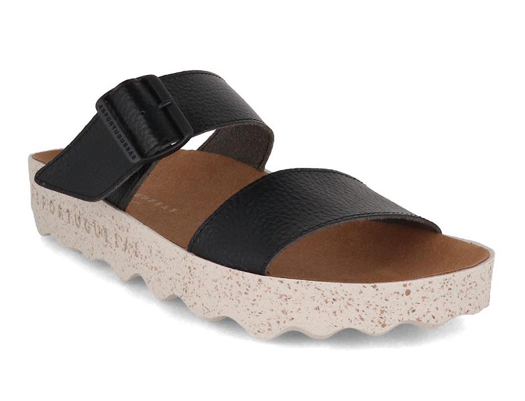 ASPORTUGUESAS sandali da donna City Line Coly, nero