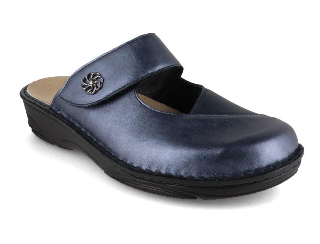 Berkemann Zoccolo da donna BERKOFLEX STRETCH Heliane, blu