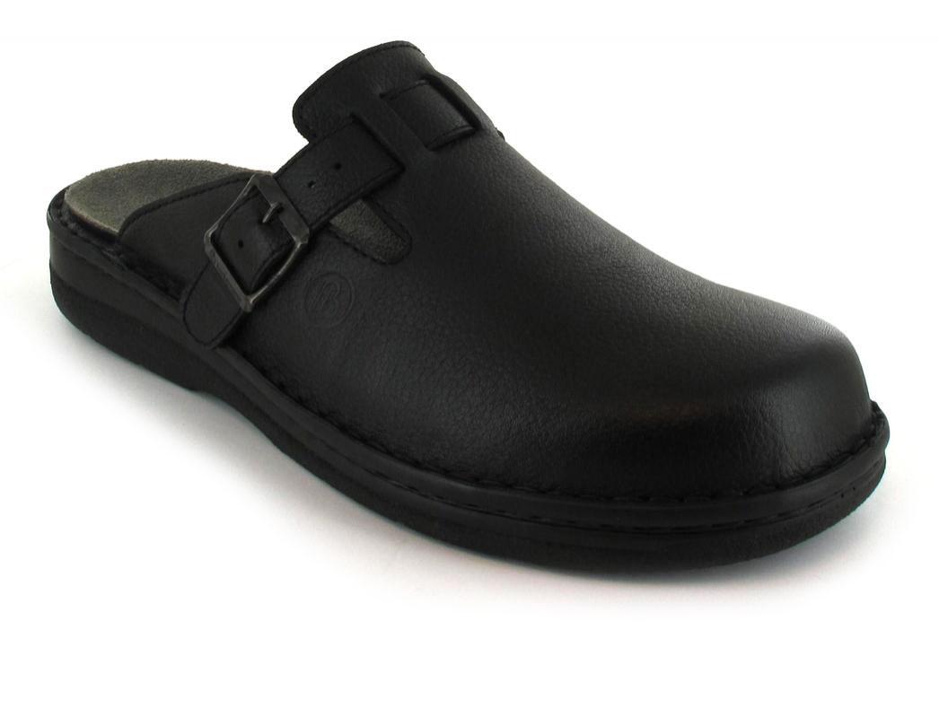 Berkemann Zoccolo da uomo BERKOFLEX Max Plus, nero