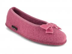 HAFLINGER Ballerine da donna Fiocco, rosa melange