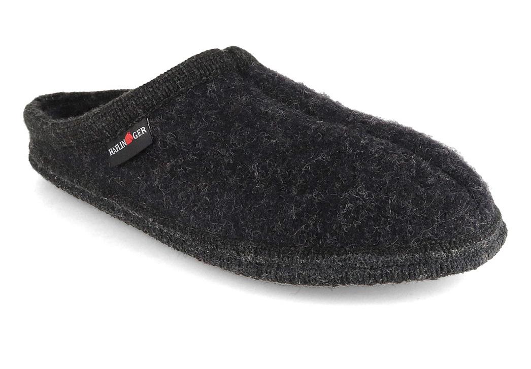 HAFLINGER Pantofole da passeggio Alaska, grafite