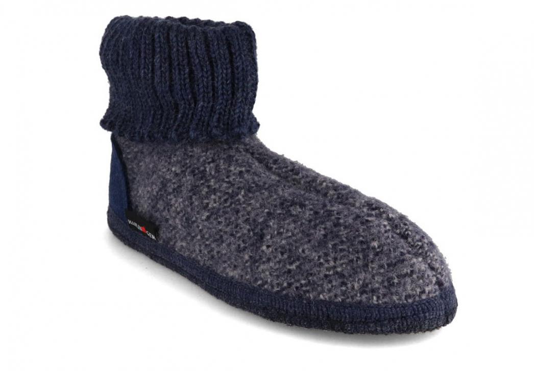 HAFLINGER Pantofole da rifugio per bambini 1898, jeans