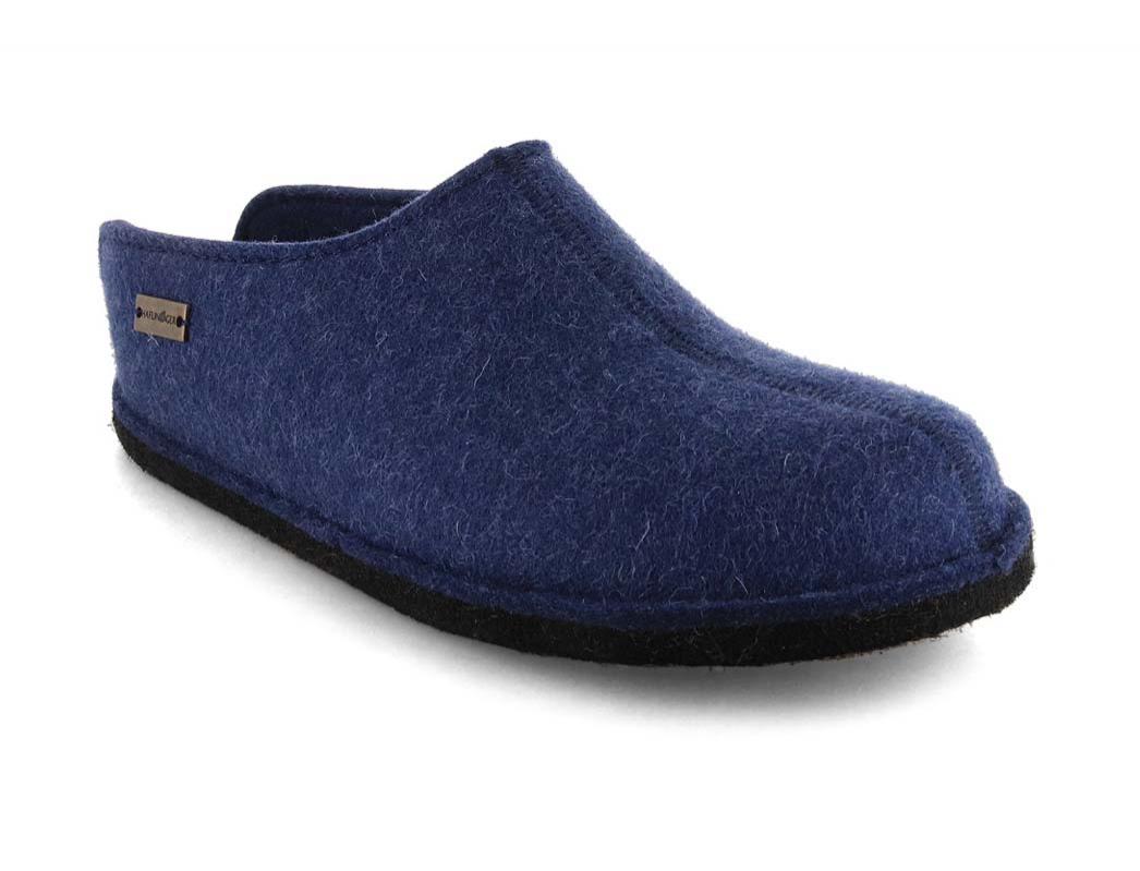 HAFLINGER Pantofole in feltro Flair Smily, jeans
