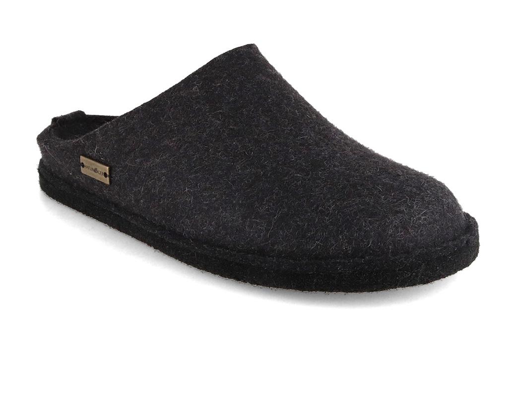 HAFLINGER Pantofole in feltro Flair Soft, grafite