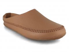 HAFLINGER Pantofole in pelle Everest Softi, cammello