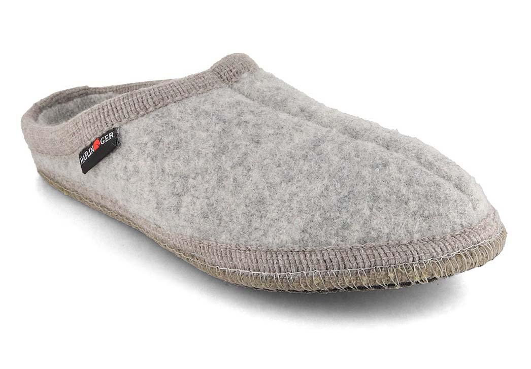 Haflinger Pantofole Alaska, grigio pietra