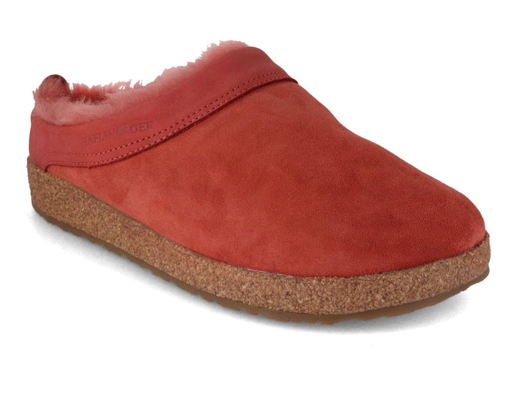 Haflinger Pantofole da donna Snowbird, cannella