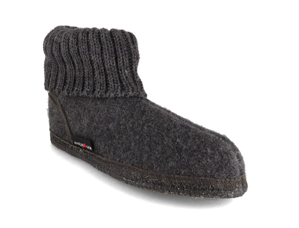Haflinger Pantofole da interno Karl, antracite