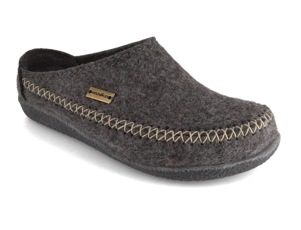 Haflinger Pantofole in feltro Blizzard Credo, antracite