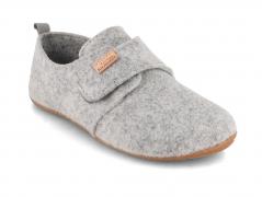 Living Kitzb�hel - Scarpe con chiusura a velcro per bambini Franzi in feltro, nebel