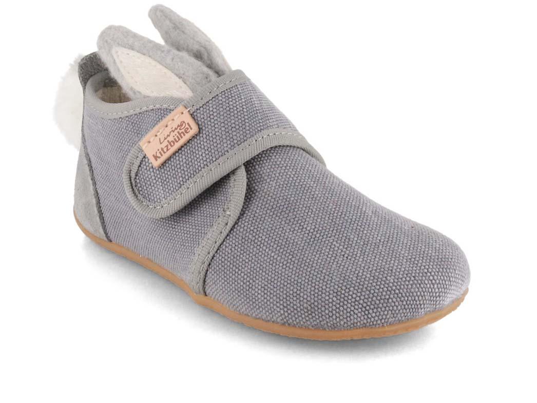 Living Kitzb�hel Heinrich coniglio frusciante modello velcro bambino, grigio chiaro