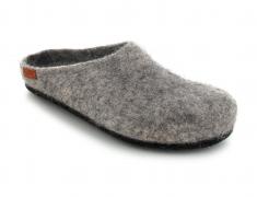Pantofola in feltro Magicfelt� grigio - hausschuh.com
