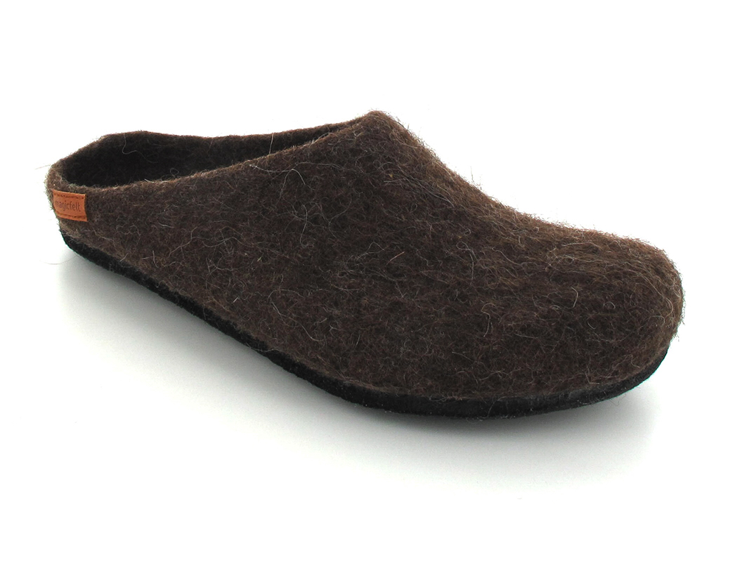 Magicfelt� Pantofole in feltro, marrone