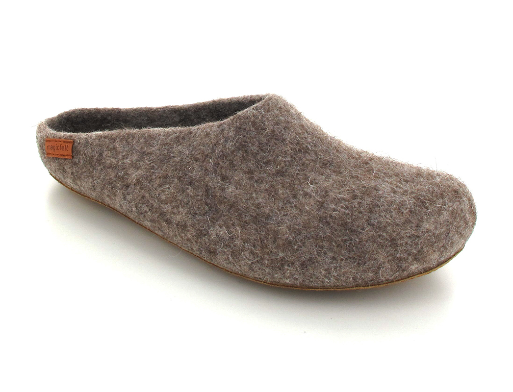 Magicfelt� Pantofole in feltro, moorit