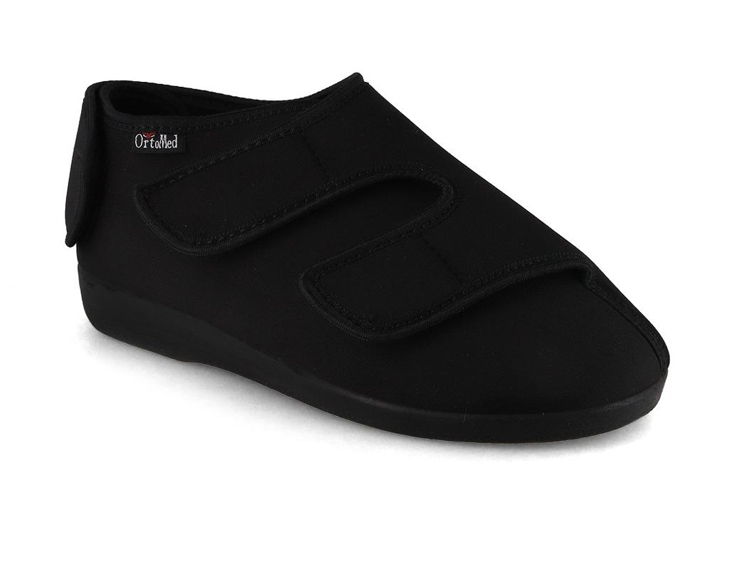 OrtoMed scarpa da bendaggio da donna 6051, nero