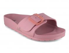 Pantofola da bagno vegana da donna Thies Ecofoam, malva