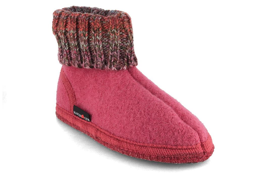 Pantofole HAFLINGER per bambini Tricot�, azalea