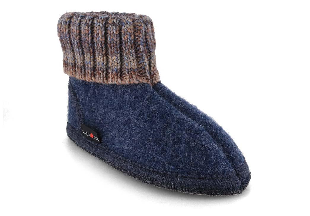 Pantofole HAFLINGER per bambini Tricot�, jeans