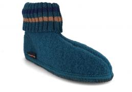 Pantofole da casa HAFLINGER Paul, turchese