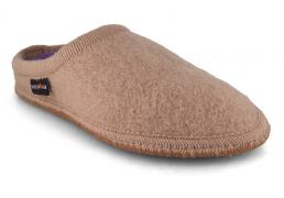 Pantofole da donna HAFLINGER a righe, color mandorla
