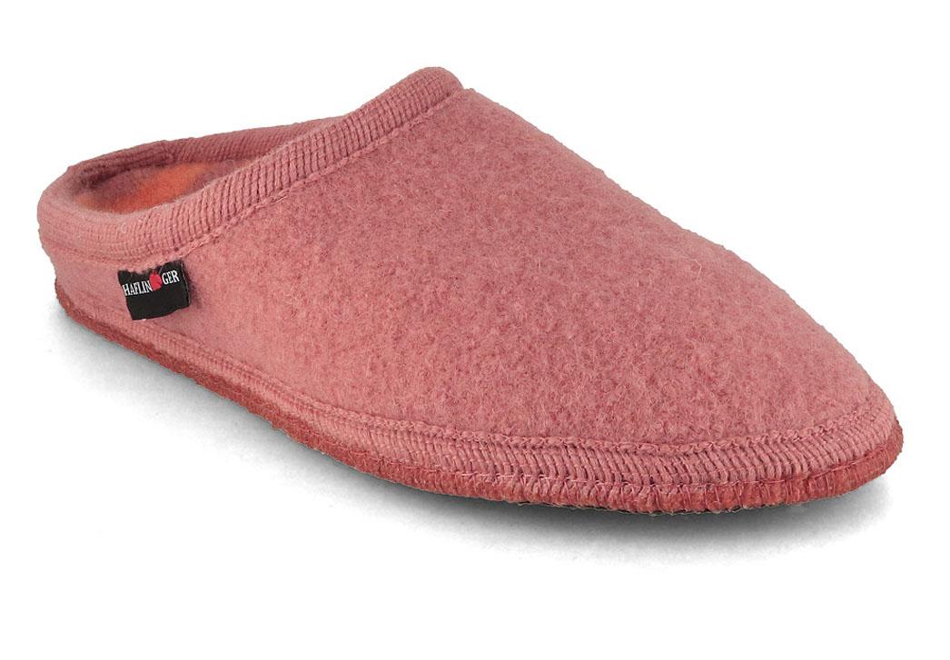 Pantofole da donna HAFLINGER a righe, rosso