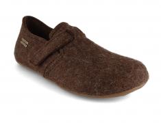 Pantofole in feltro HAFLINGER Everest Focus, color cioccolato