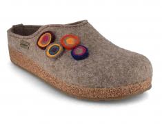 Pantofole in feltro HAFLINGER Grizzly Kanon, torba
