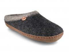 Pantofole in feltro WoolFit� con plantare e suola in pe
