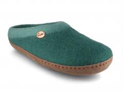 Pantofole in feltro WoolFit� con plantare e suola in pe