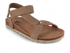 Sandali da donna Thies Eco Bio Trek grigio elefante