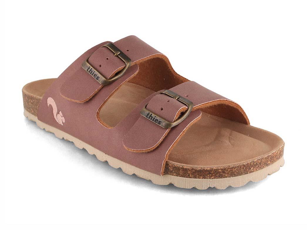 Sandali da donna Thies Eco Bio, malva