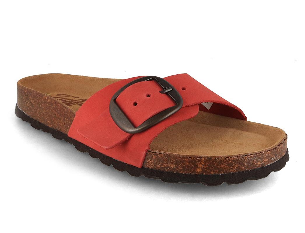 Sandali da donna Tuffeln "Fehmarn" rosso