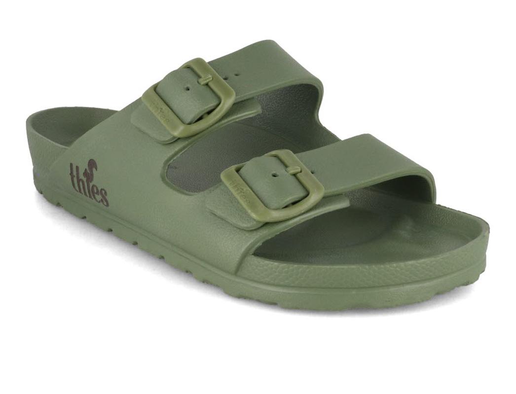 Scarpa da bagno Thies da donna Eco Eva Sandal, kaki