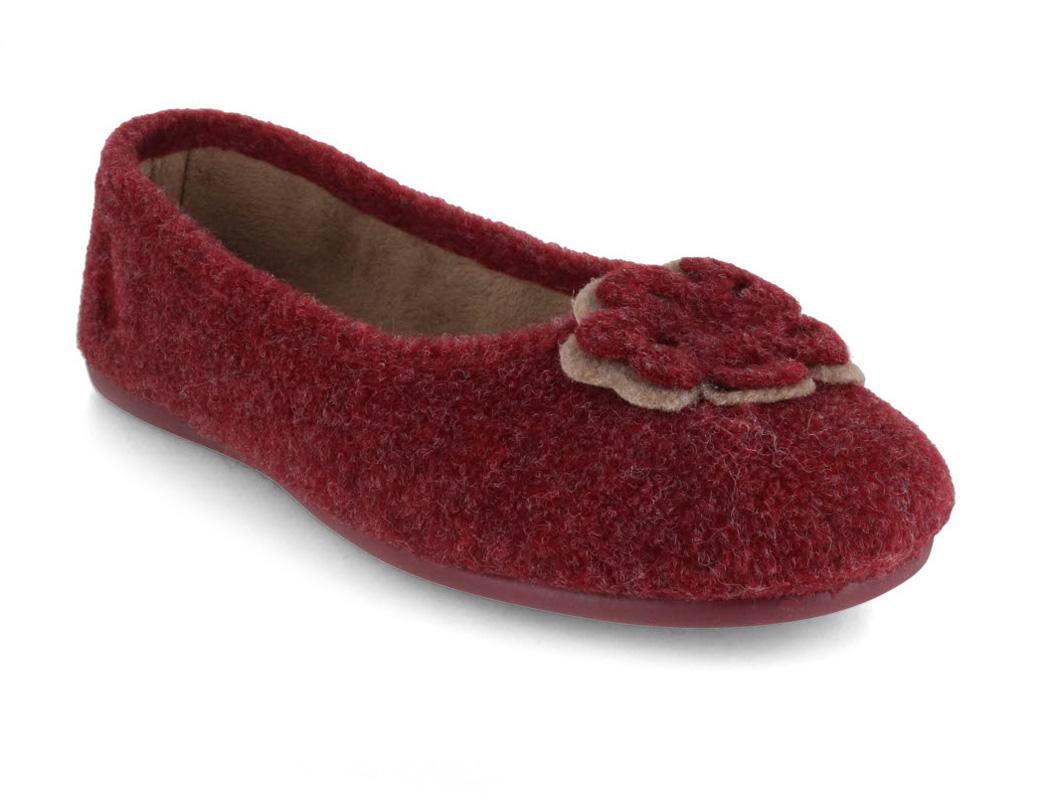 Thies� Ballerina Ecopicos da donna, bordeaux-militare