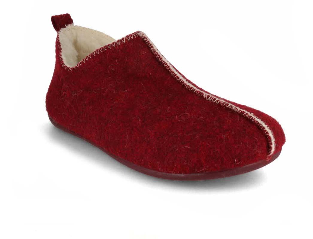 Thies� Pantofole Love Slipper da donna, rosso vino