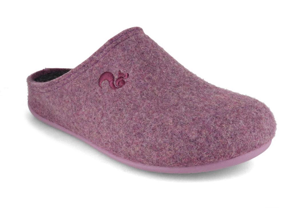 Thies� Pantofole da donna in feltro, viola