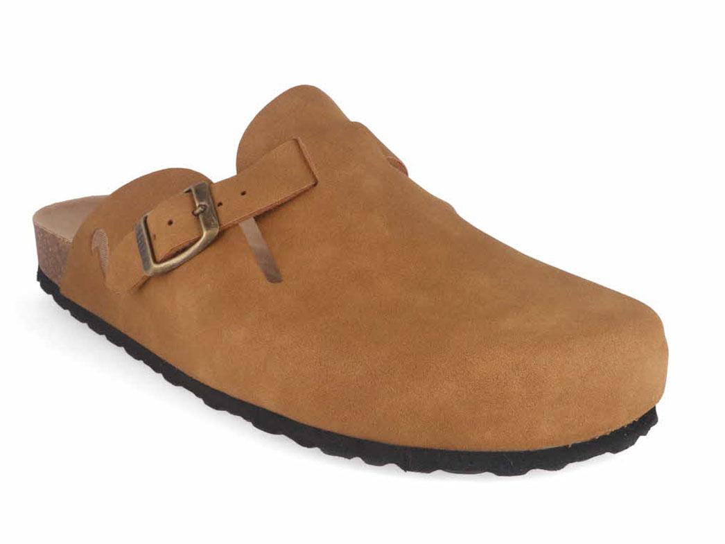 Thies� Zoccoli da uomo Eco Bio, cognac