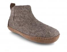 Scarpe da anca in feltro: WoolFit� Yeti, grigio pietra