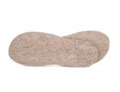 Soletta WoolFit� spessa 5 mm, beige unisex