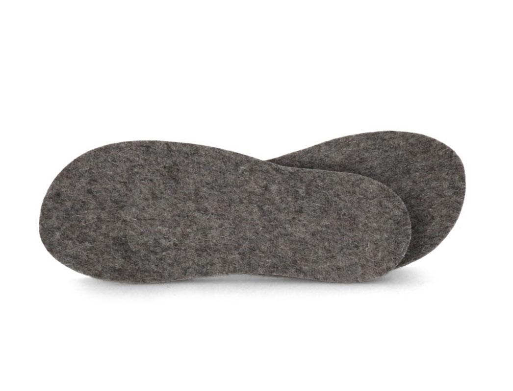 WoolFit� Solette 5mm di spessore, Grigio Pietra