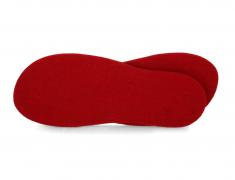 Soletta WoolFit� unisex spessa 5 mm, rossa