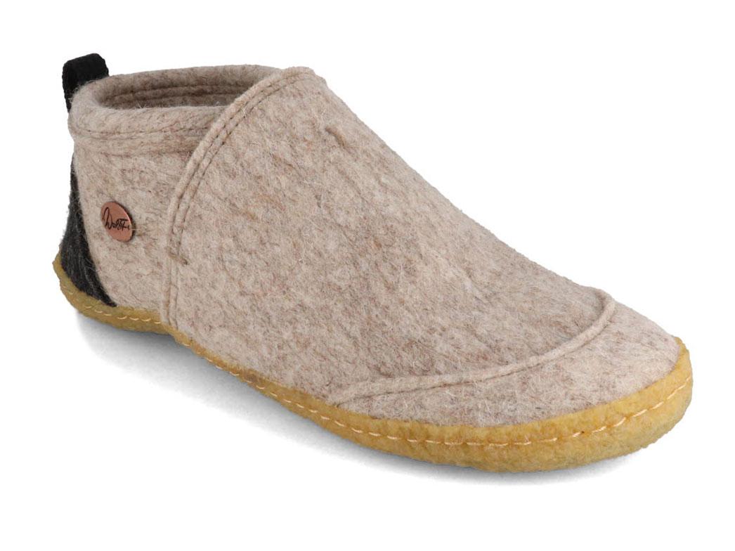 WoolFit� Taiga con Suola in Gomma Naturale, beige