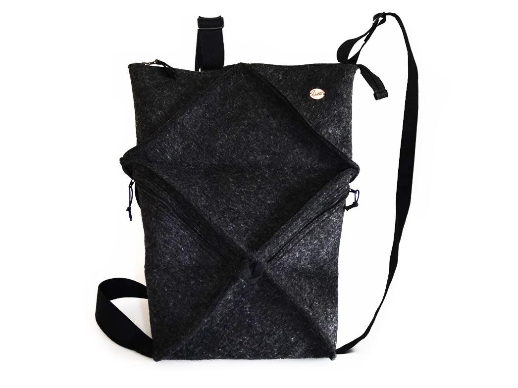 WoolFit� Zaino Origami, grafite