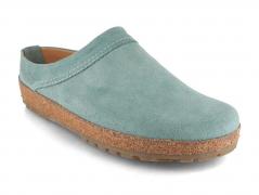 Zoccoli HAFLINGER da donna in pelle Bio Malm�, menta