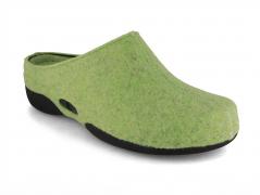 Zoccoli in feltro da donna Berkemann BERKINA Lauren, verde