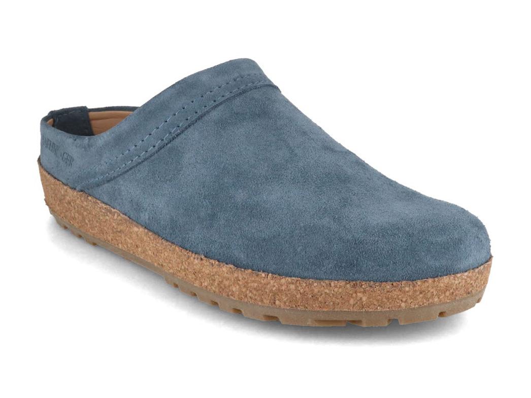 Zoccoli in pelle HAFLINGER Bio Malm� da donna e da uomo, jeans
