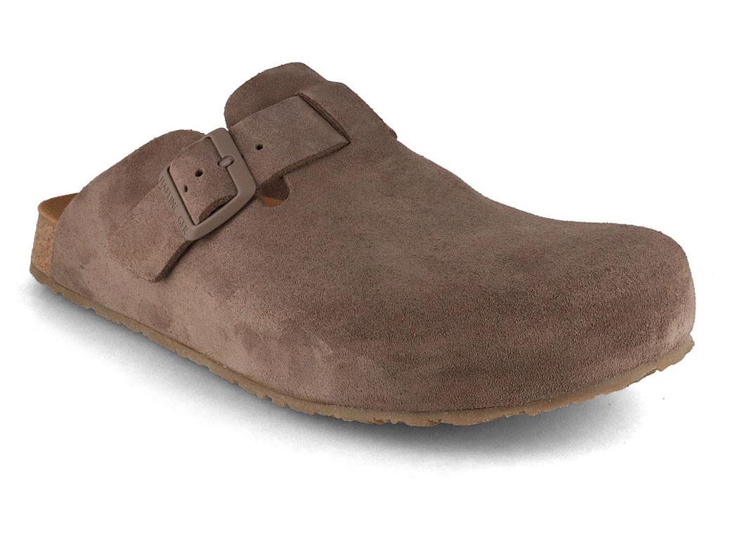 Zoccoli in pelle HAFLINGER Porto, greige taupe