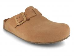 Zoccoli in pelle HAFLINGER Porto, zoccolo sahara top pe