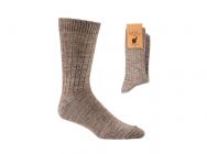 Calzini in lana di alpaca WoolFit�, caldi, lavabili in lavatrice, adatti all'uso quotidiano, beige boge